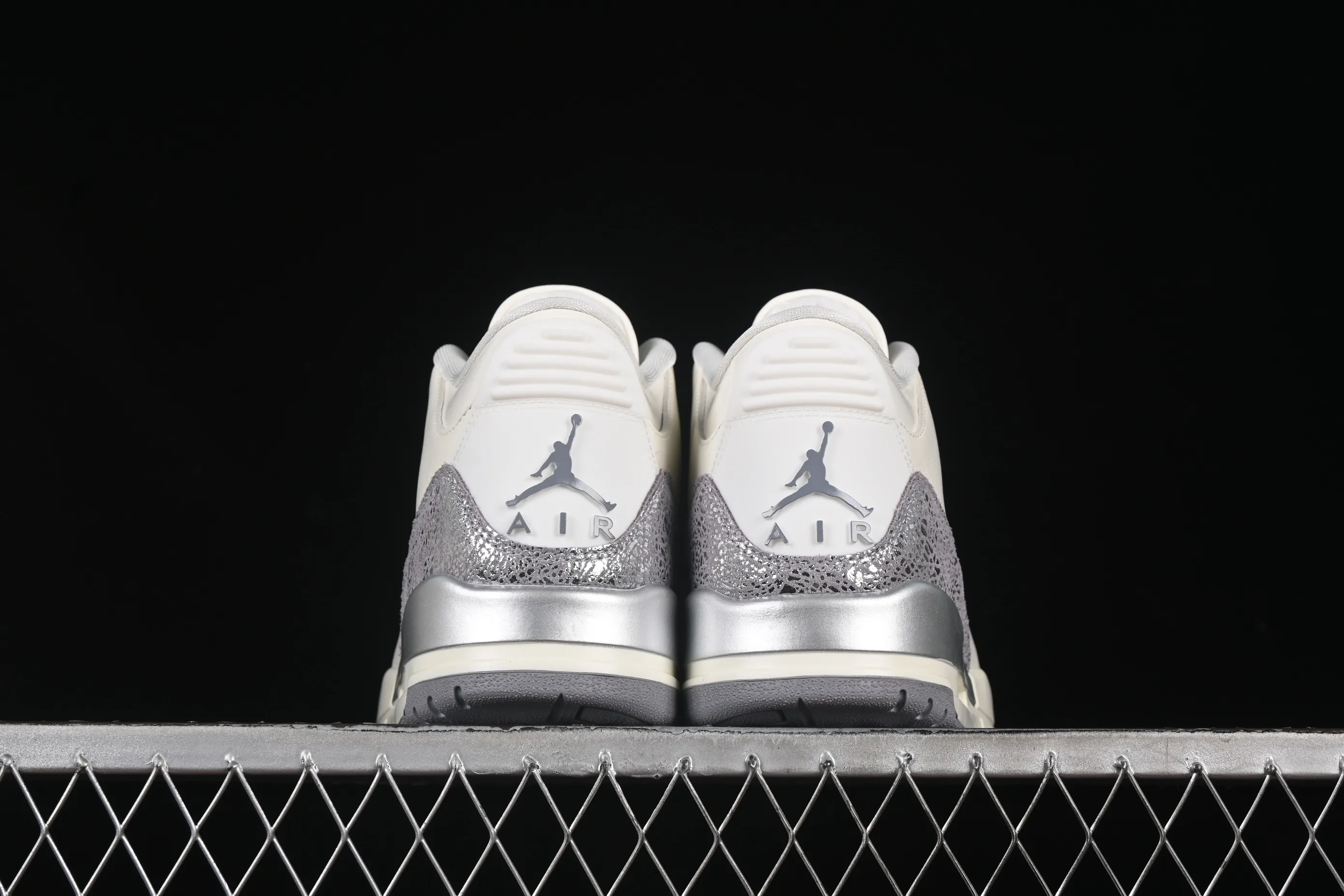 All categories Air Jordan Jordan series basketball shoes Air Jordan 3 OG version Air Jordan 3 "Sail Metallic Silver" AJ3 Joe 3 Metallic Silver CK9246-100